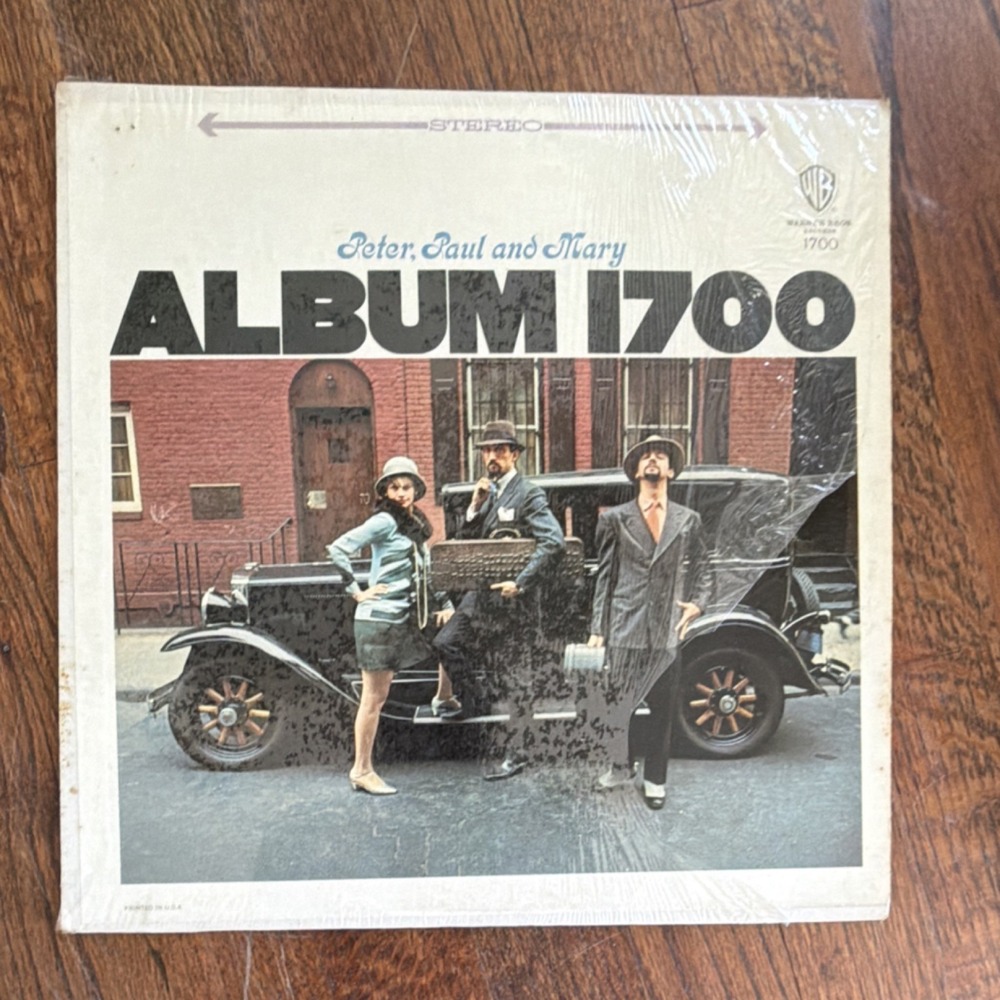Peter, Paul and Mary Album 1700 Warner Bros‎ WS 1700 12" Vinyl LP 33 RPM Stereo